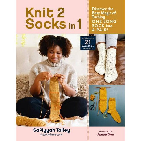 Knit 2 Socks In 1 - By Safiyyah Talley (hardcover) : Target