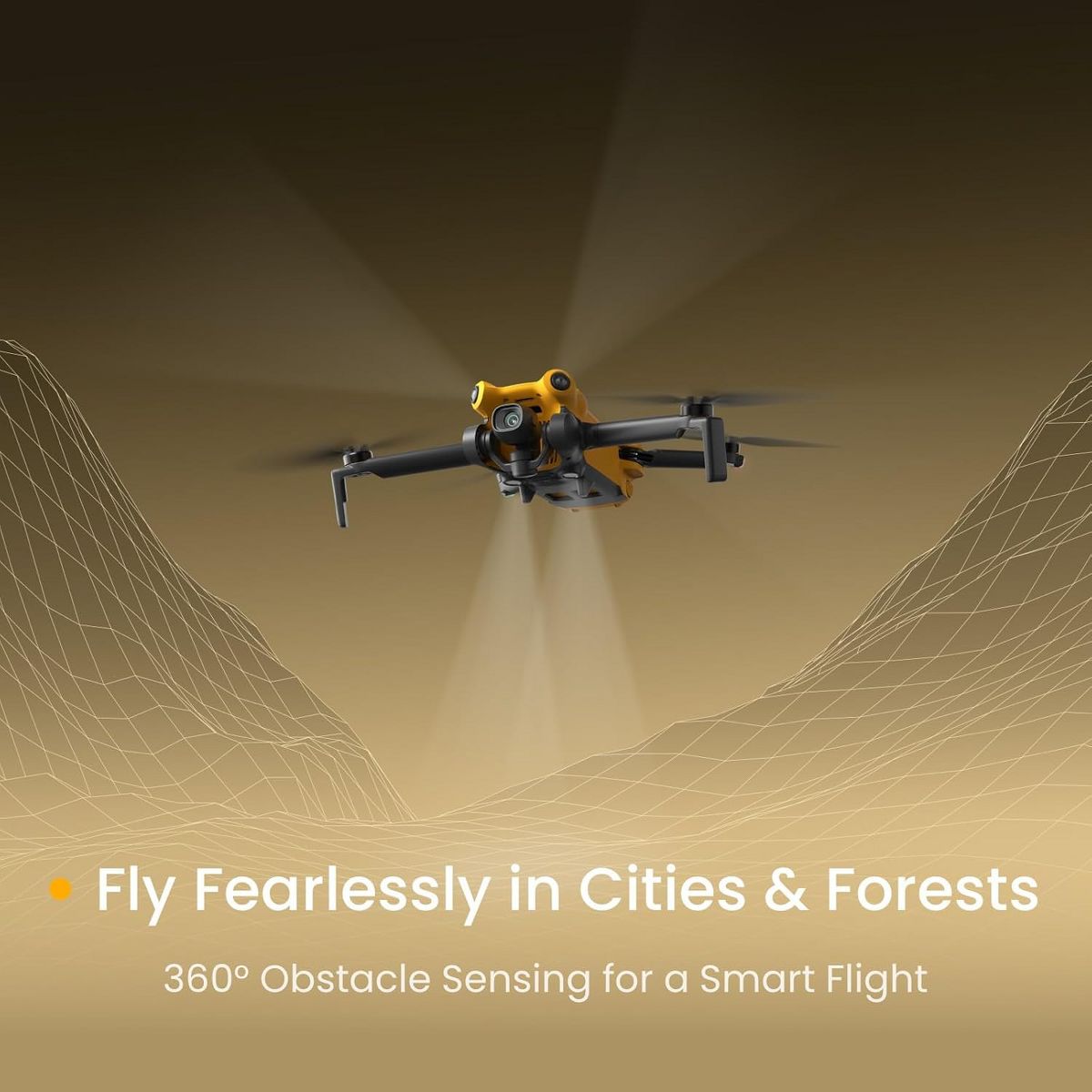 SKYROVER X1 Drone with Camera 4K, Mini Drone for Adults, 8K Photo, Under 249g, 50000ft Transmission, 360 Degree Obstacle Sensing, 32-Min Flight Time - thumbnail 4