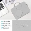 Hachikiko 13.3-14 Inch Laptop Sleeve with Small Pouch - Waterproof Case for MacBook Pro 14 (M4/M3/M2/M1), HP/Dell/Lenovo 13-14" Notebooks - 4 of 4