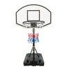 Portable Poolside Basketball Hoop Swimming Pool 3.1ft to 4.7ft Height-Adjustable Basketball System Goal Stand for Kids - 3 of 4