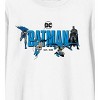 Batman 90th Anniversary Retro Graphics Crew Neck Long Sleeve Adult White Sweatshirt - 2 of 3