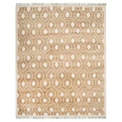 Ivory/Multi Abstract Loomed Area Rug - (8'X10') - Safavieh