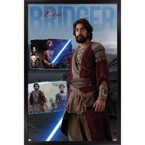 Trends International Star Wars: Ahsoka - Ezra Bridger Framed Wall Poster Prints - 1 of 4