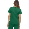Medichic Women's Scrubs V-Neck Nylon Spandex Yoga Scrub Top - 2 of 2