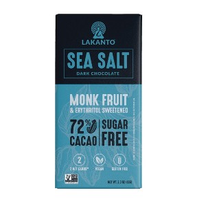 Lakanto Chocolate Bar Sugar-Free Vegan  - 2.3 oz Bar - 12 Bar Box - 1 of 1