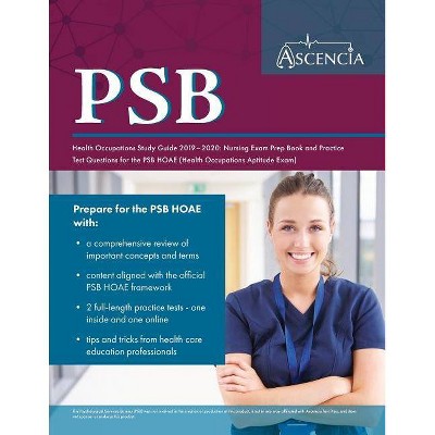 PSB Health Occupations Study Guide 2019-2020 - by  Ascencia Nursing Exam Prep Team (Paperback)