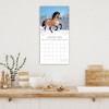 2026 Square Wall Calendar, Horses, 16-Month Animals Theme with 180 Reminder Stickers (12x12 In) - 2 of 4