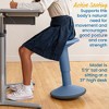 ECR4Kids SitWell Wobble Stool, Adjustable Height, 1 - 3 of 4