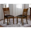 HomeStock Seaside Serenity Dining Chair Wooden Seat, Set of 2 - 2 of 4