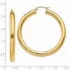 Black Bow Jewelry 5mm, 14k Yellow Gold Classic Round Hoop Earrings, 50mm (1 7/8 Inch) - 3 of 4