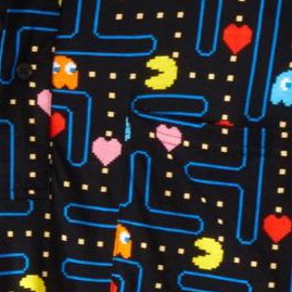 pac man hearts maze