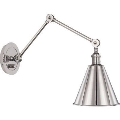 Robert Abbey Lighting Alloy - Light Wall Light in  Polished Nickel