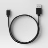 Portable Table Lamp Black - Room Essentials™ - 3 of 3