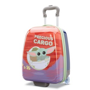 American Tourister Kids' Star Wars The Child Hardside Upright Carry On Spinner Suitcase - 1 of 4