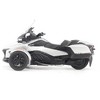 Can-Am Spyder RT 3-Wheel Motorcycle Hyper Silver Metallic with Driver Figure 1/32 Diecast Model by BRP Models - 3 of 4