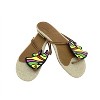 Women's Wo's Multi Color Fish Embroidery Thong Sandals - Carla Saint-Barth - 2 of 3