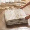 MontVoo Abstract Modern Non-Slip Washable Rug Brown - 4 of 4