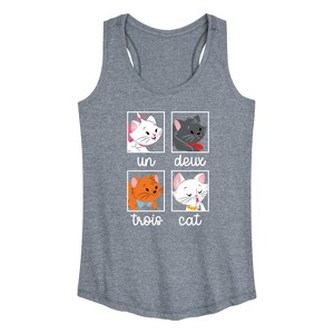 Women's - Disney - Cats & Dogs Graphic Racerback Tank - 1 of 4