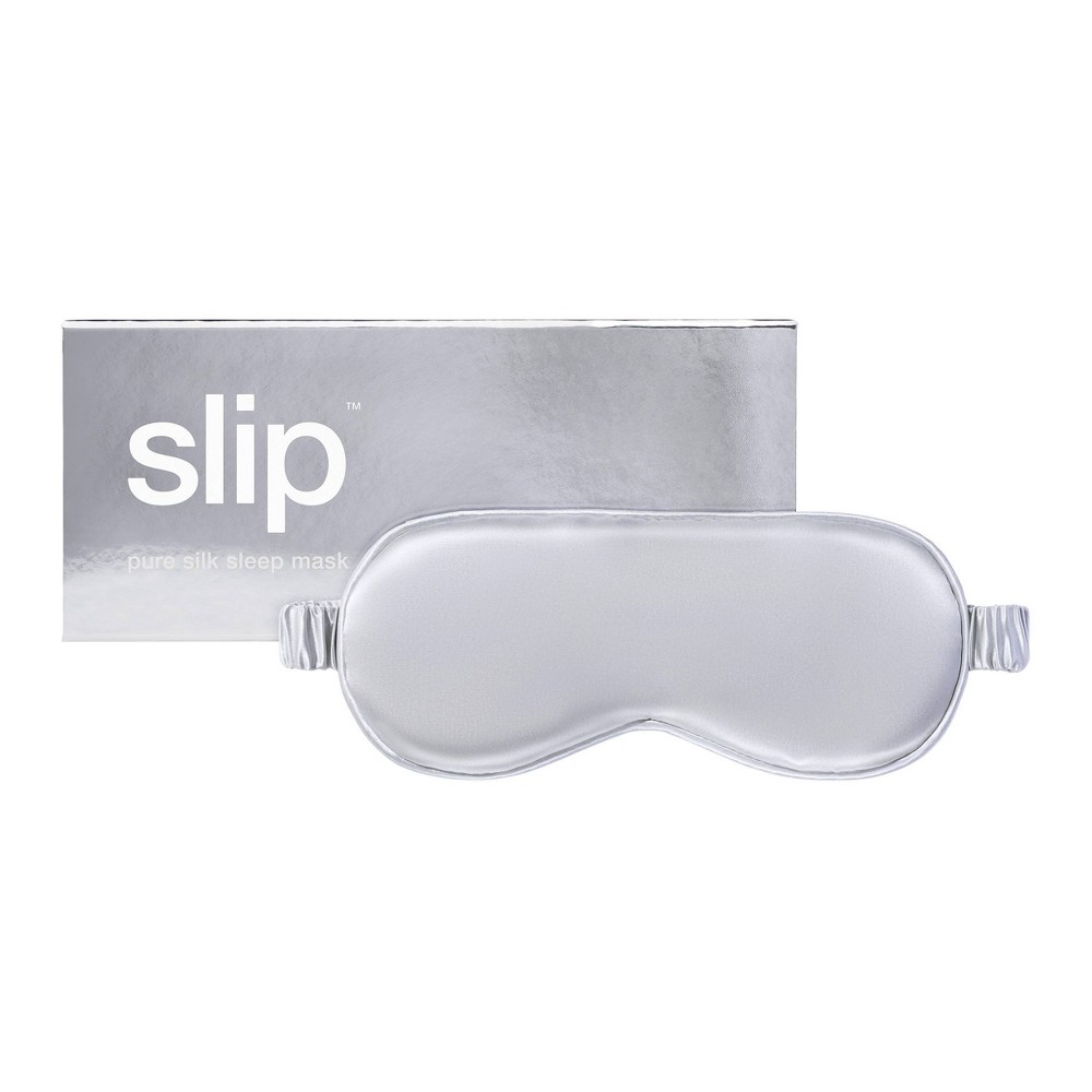 Slip Pure Silk Sleep Mask - Silver - Beauty Studio