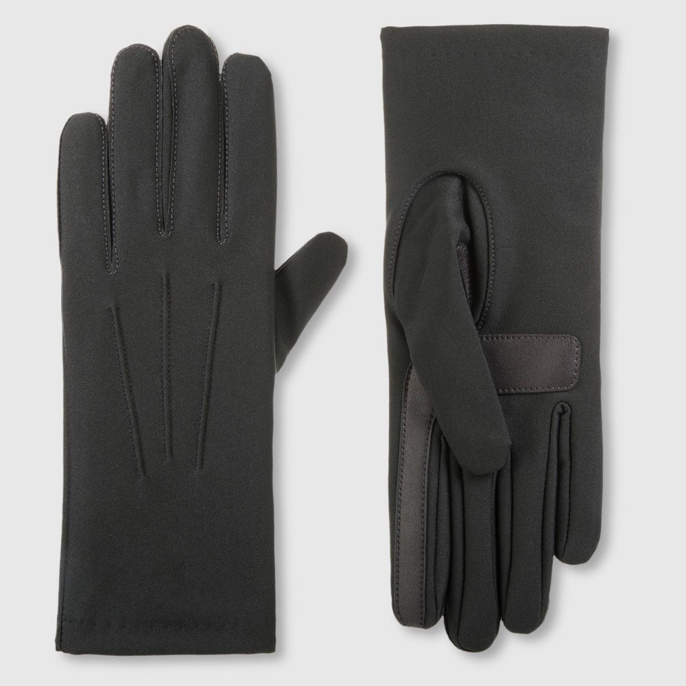 Isotoner Adult Spandex Gloves - Gray L/XL