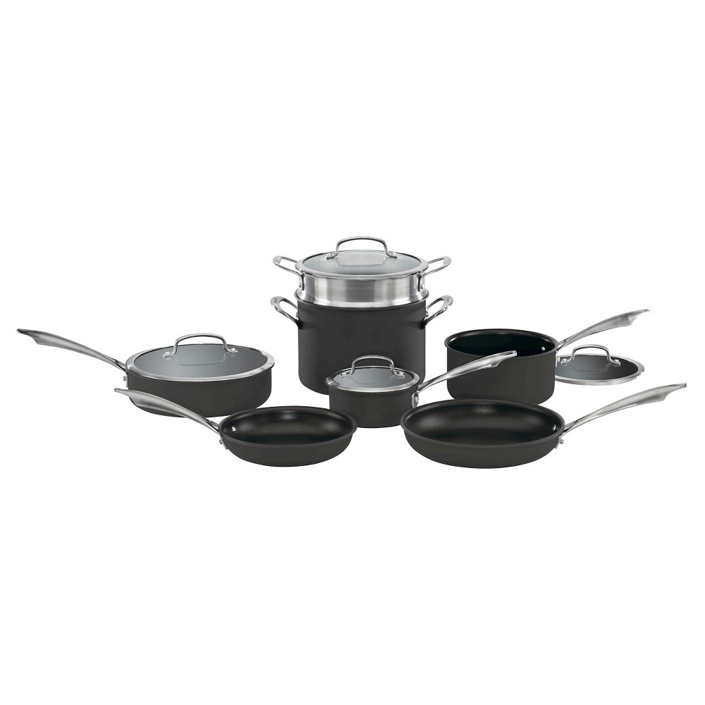 Photos - Stockpot Cuisinart DS Anodized 11pc Cookware Set - DSA-11 