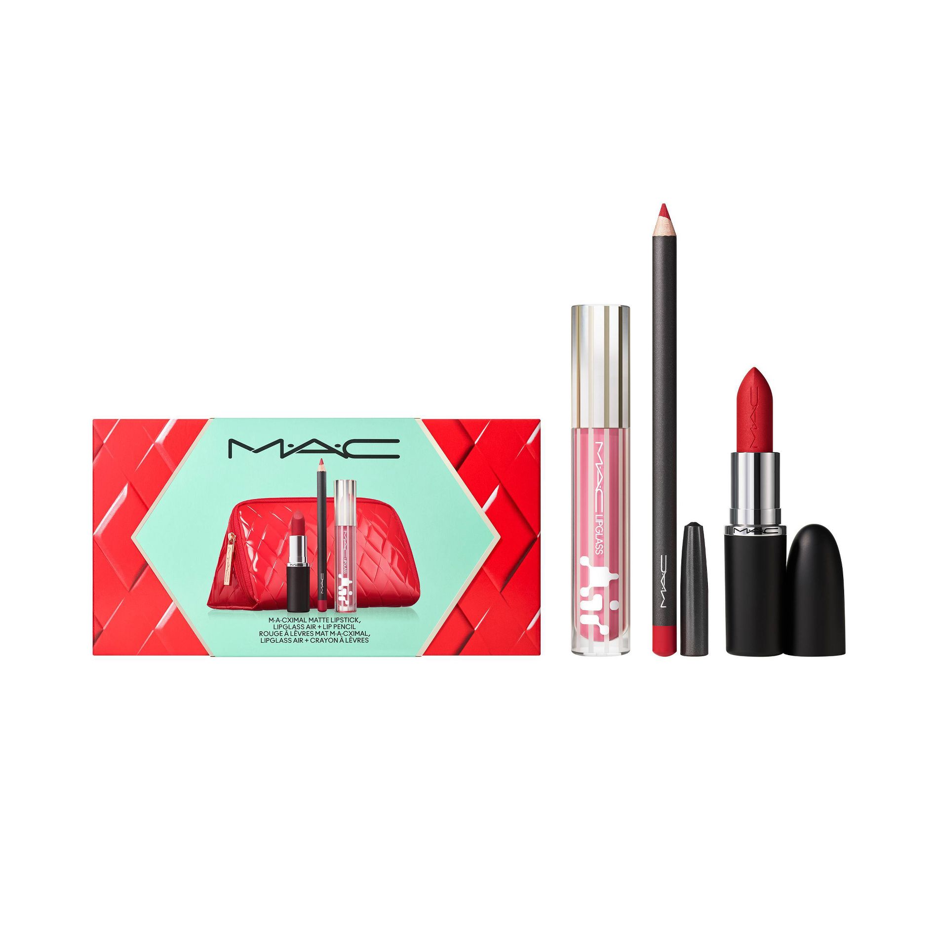 MAC Lip Bag Ruby Woo - 0.32oz - Ulta Beauty