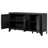 NicBex Buffet Cabinet with Adjustable Shelves,Modern Sideboard Cabinet with Storage and Metal Handles,Storage Cabinet for Living Room - 4 of 4