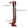 High Lift Farm Jack - Ratcheting Utility Jack with 3 Ton (6,600 Lb) Capacity, Car Jack Adjustable Range 6" to 55" for Cars, Trucks, ATVs, and SUVs - 4 of 4