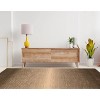 HomeStock Ombre Brown and Sand 8' X 10', Power Loomed, Contemporary - 2 of 4