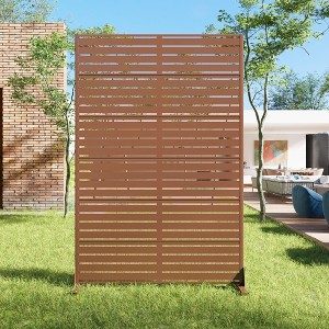 Lirago Metal Outdoor Privacy Screen Privacy Fence Outdoor Privacy Panel - 72x47 - 1 of 4