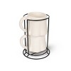 2pk Stackable Espresso Mugs Ghost - Bullseye's Playground™ - 3 of 3