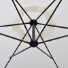 vidaXL Cantilever Umbrella 118.1" Sand White - 3 of 4