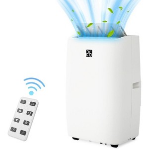 12,000 BTU Portable Air Conditioner, 3-in-1 AC with Cooling, Fan & Dehumidifier, Cools Rooms up to 550 Sq. Ft., Remote Control & 24H Timer - 1 of 4