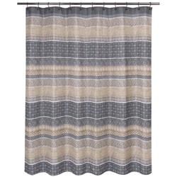 Medallion Ikat Shower Curtain Natural Allure Home Creation Target