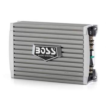 Boss Audio Systems AR1500M Armor 1500 Watt Monoblock Class A/B Car Audio MOSFET Power Amplifier with Hi/Low Level Inputs and Remote Subwoofer Control