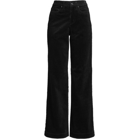 Women's High Waisted Straight Leg Corduroy Pants Loose Fit Trousers with  Pockets