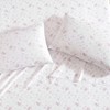 Laura Ashley Garden Muse 100% Cotton 300 Thread Count Sateen- 2 Piece- Pillowcase  Pink - 4 of 4