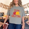 Simply Sage Market Women's Team Halftime Distressed - Red Short Sleeve Garment Dyed Tee - 2 of 4