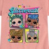 Girls' - LOL Surprise! - Glam Series Fitted Short Sleeve Graphic T-Shirt - 2 of 4