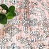 Area Rugs Washable Rug Vintage Non-Slip Rugs Soft Floral Throw Rug - 4 of 4