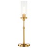 Hampton & Thyme 26.68" Tall Table Lamp with Glass Shade - image 3 of 4