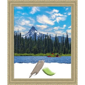 Amanti Art Champagne Teardrop Wood Picture Frame - 1 of 4