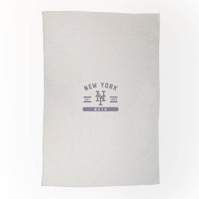 MLB New York Mets Sublimated Sweatshirt Blanket
