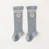 MyKids-Usa Baby Cartoon Graphic Mid Tube College Style Striped Socks - 2 of 4