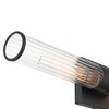 Possini Euro Design Possini Euro Isabella 24 1/4" Wide Black 2-Light Bath Light - 2 of 4
