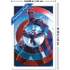 Trends International Marvel Captain America: Brave New World - Shield Framed Wall Poster Prints - 3 of 4