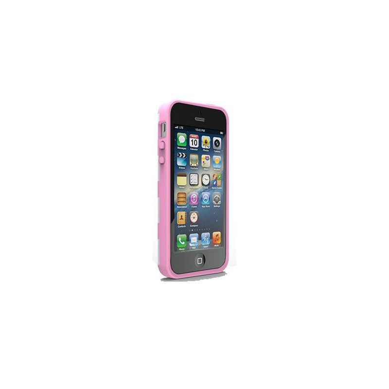 Technocel Dual Protection Case for iPhone 5, 5S, SE - Polka Dots White/Pink, 2 of 4