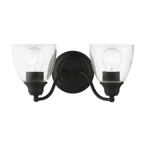 Livex Lighting Montgomery 2 - Light Vanity in  Black - image 1 of 3