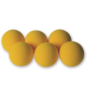 S&S Worldwide Super Bounce Foam Ball 3-1/2in Pk6 - 1 of 1
