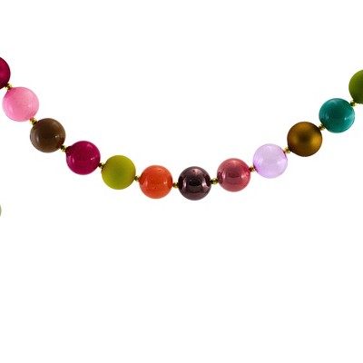 Cody Foster 65.0 Inch Jolly Garland Matte Shiny Balls Tree Garlands